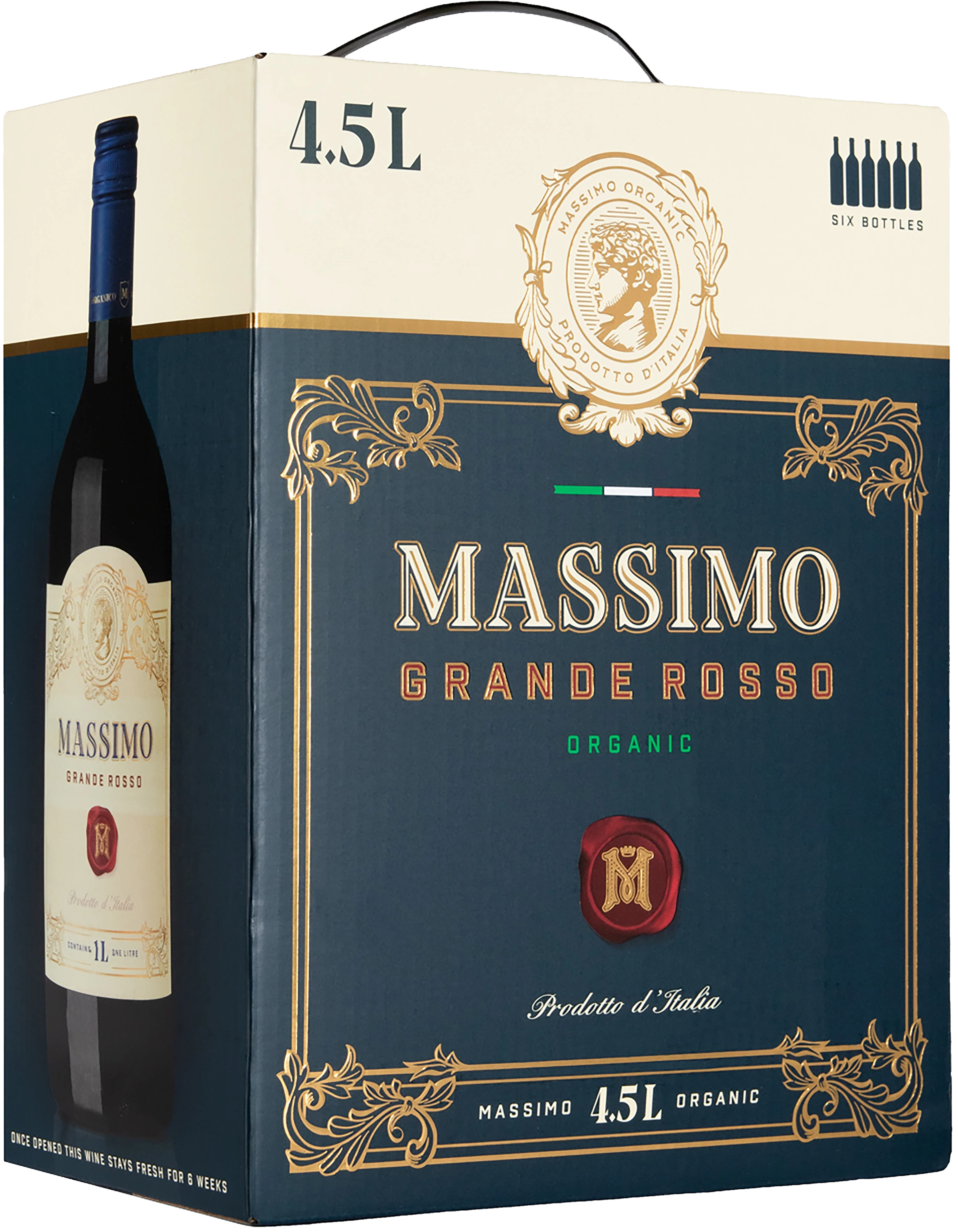 Massimo Grande Rosso Organic 2025 hanapakkaus