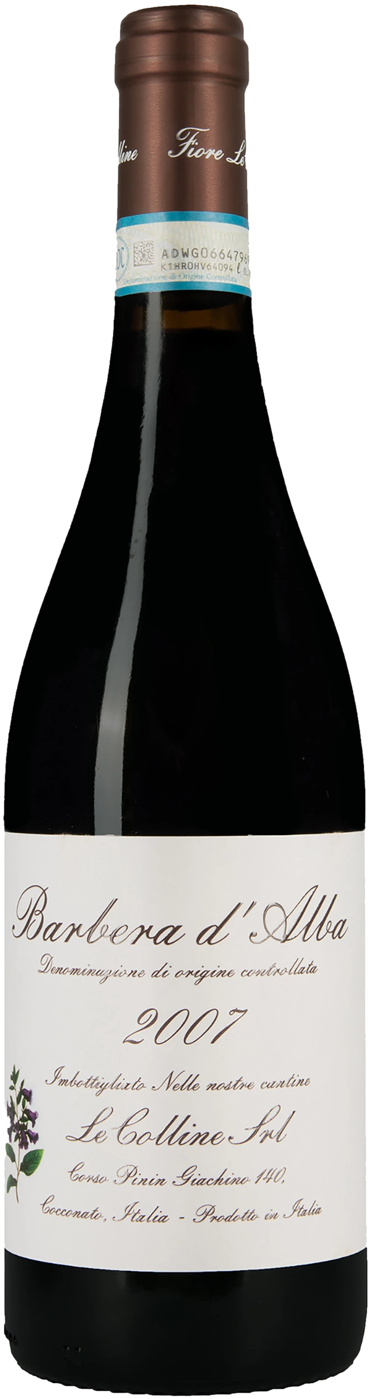 Barbera d'Alba Le Colline 2008