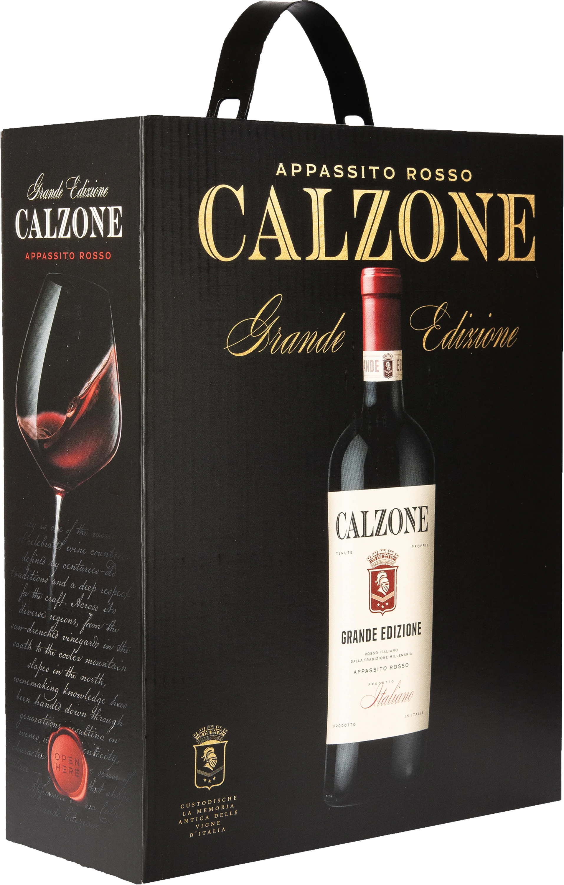 Calzone Grande Edizione Appassito Rosso hanapakkaus