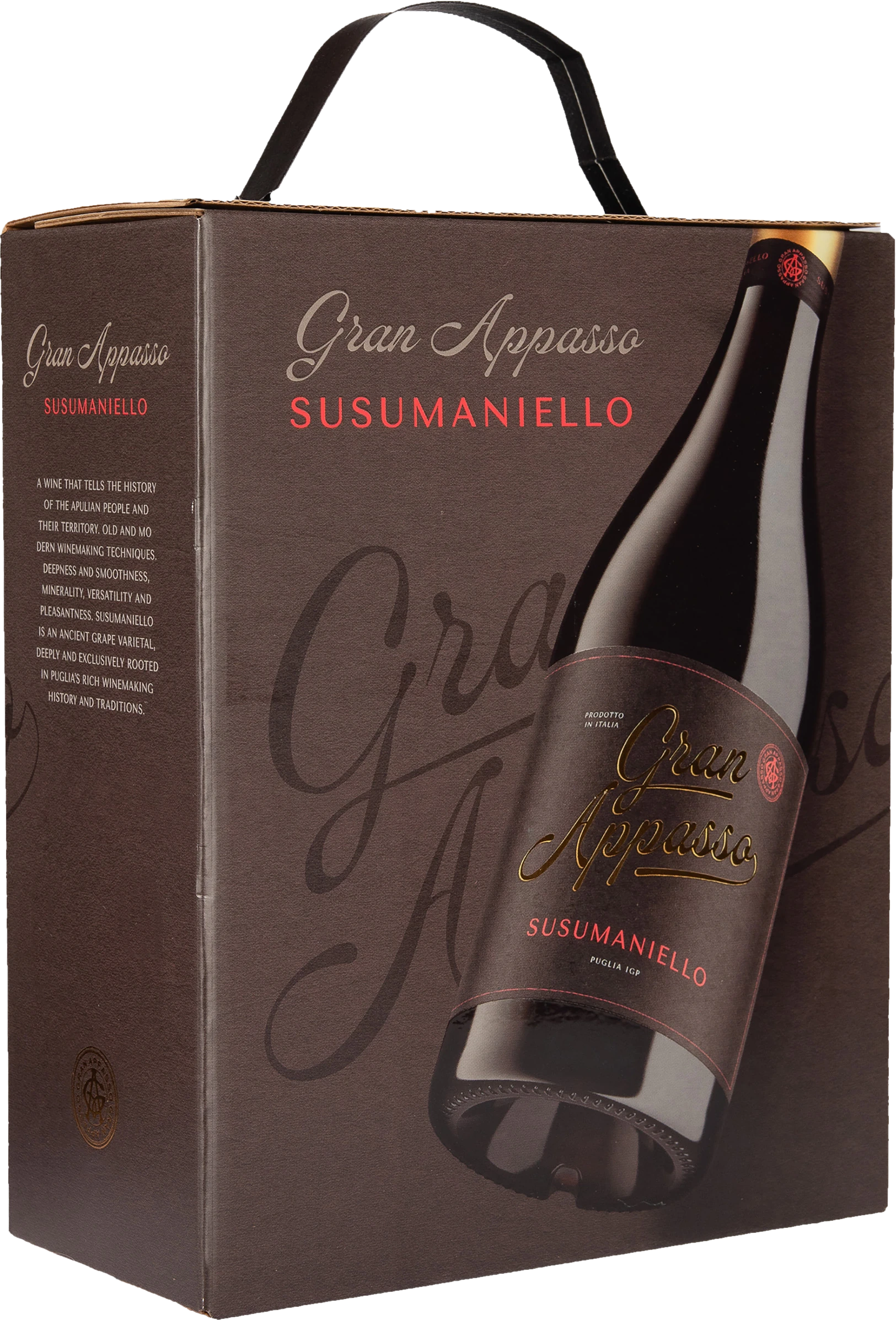 Gran Appasso Susumaniello 2025 hanapakkaus
