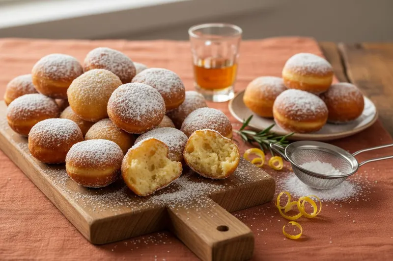 Castagnole – italialaiset karnevaalimunkit