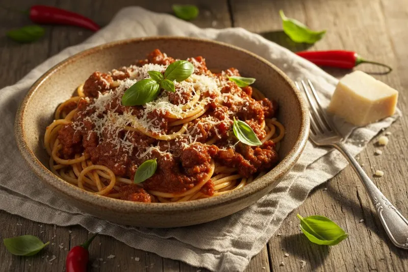 Chorizobolognese