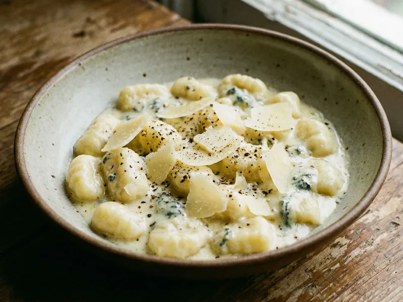 Gnocchit gorgonzolalalla