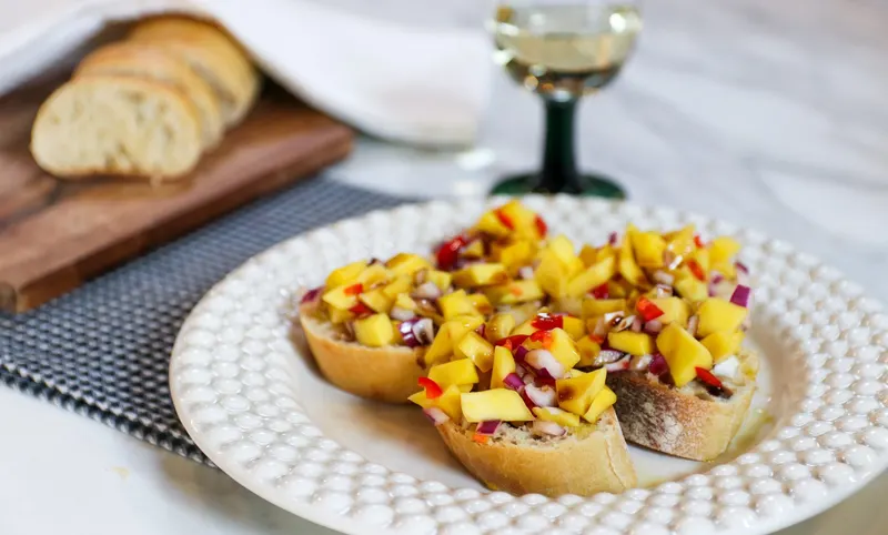 Mangobruschetta