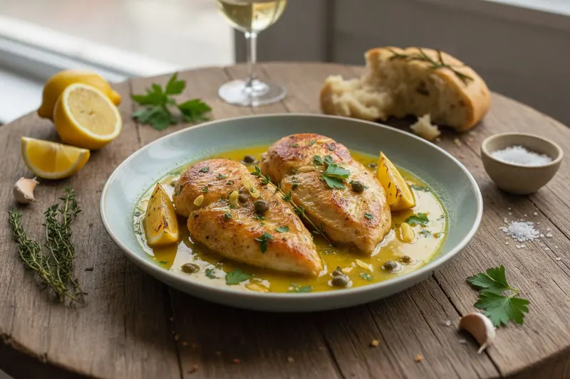Italialainen sitruunakana – Pollo al Limone