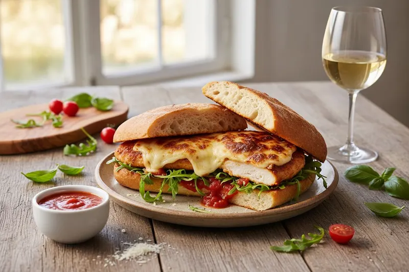 Kana-parmesaanileipä italialaisittain