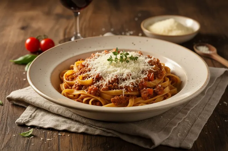 Helppo arkibolognese