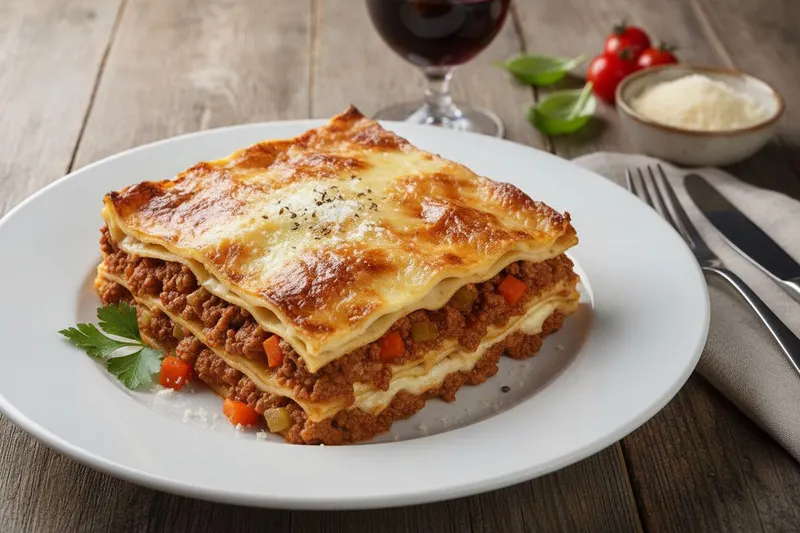 Klassinen Italialainen Lasagne