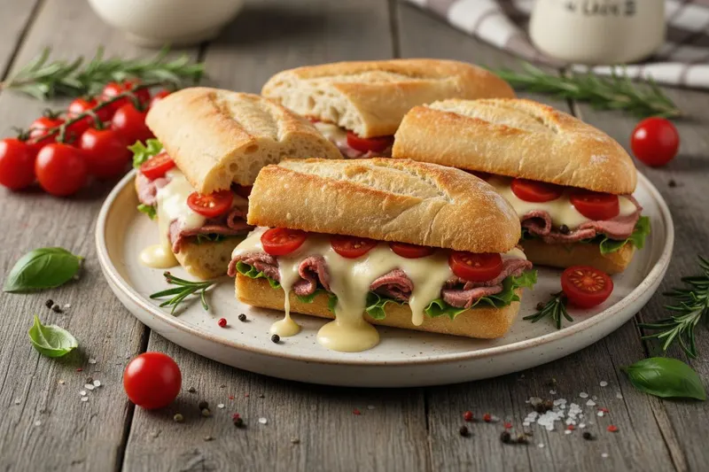 Maestron ciabatta naudan sisäpaistilla
