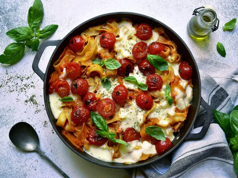 Mozzarella pastavuoka