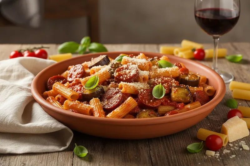 Munakoiso-chorizopasta