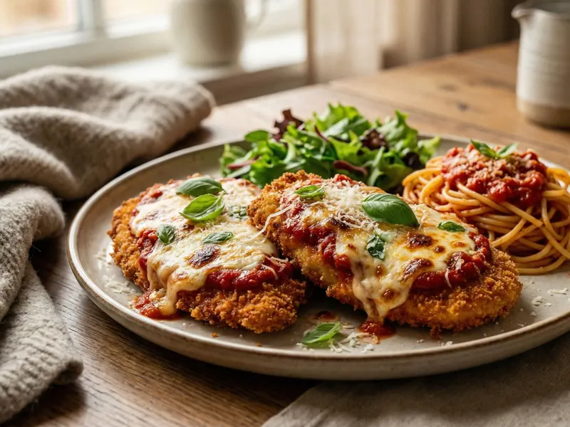 Parmesaanikana "Parmigiana di pollo"