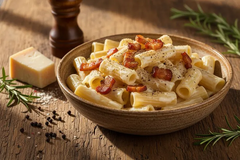 Pasta alla Gricia roomalaisittain