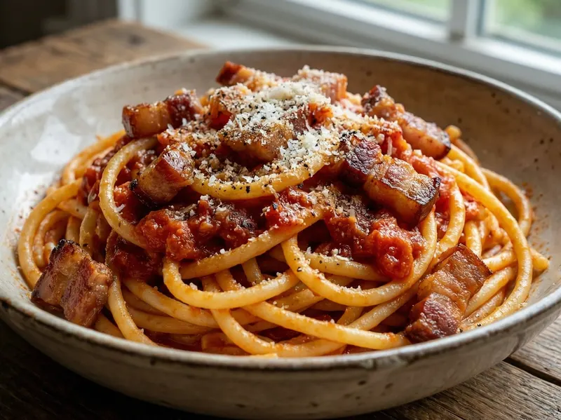 Italialainen Pasta all’Amatriciana