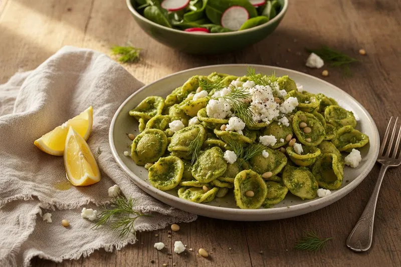 Pesto-fetapasta