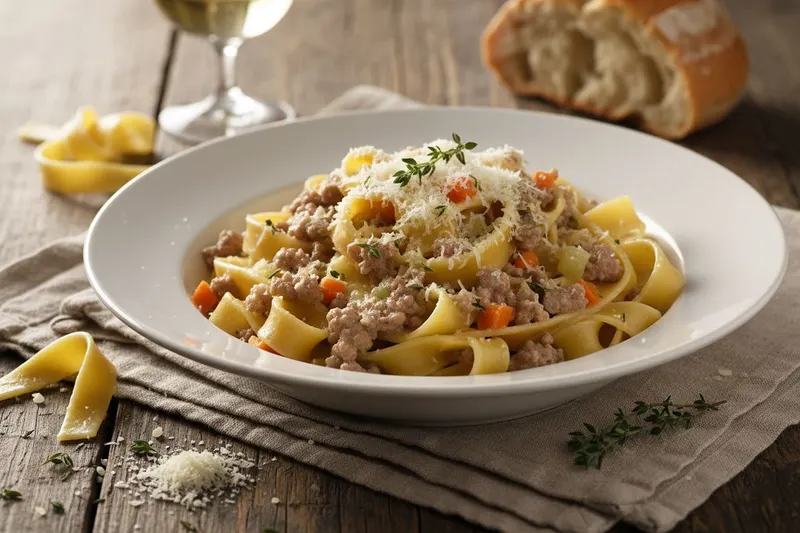 Ragù Bianco – Valkoinen Bolognese