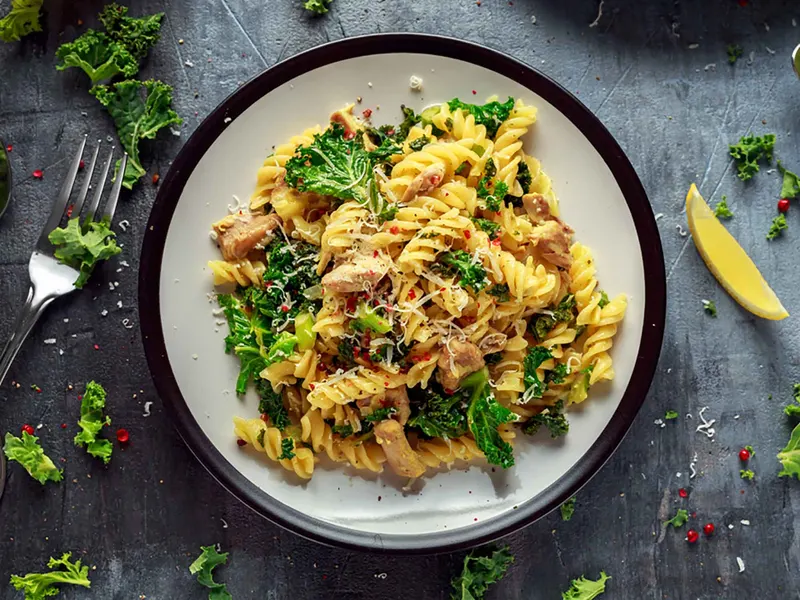 Lehtikaalipasta