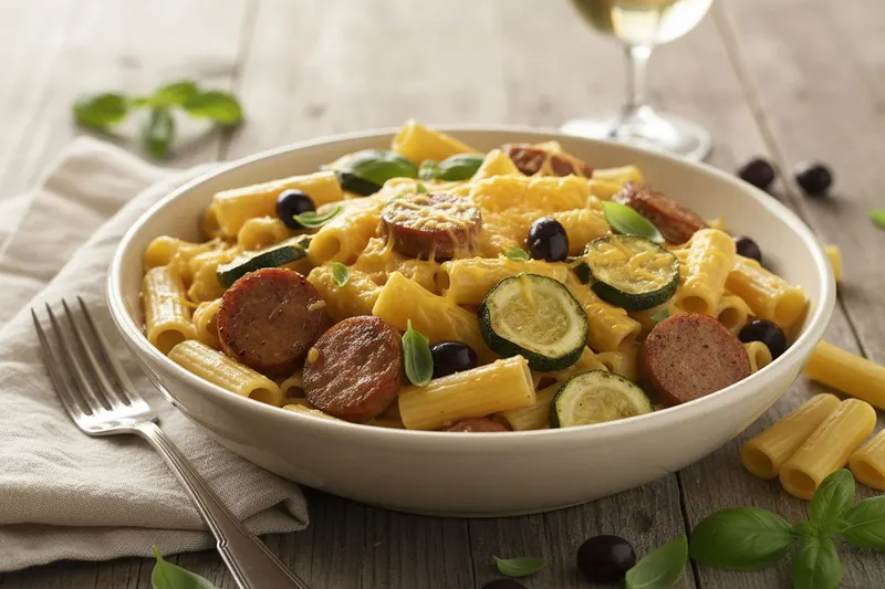 Rigatoni alla Salsiccia – Italialainen makkara-pastakastike