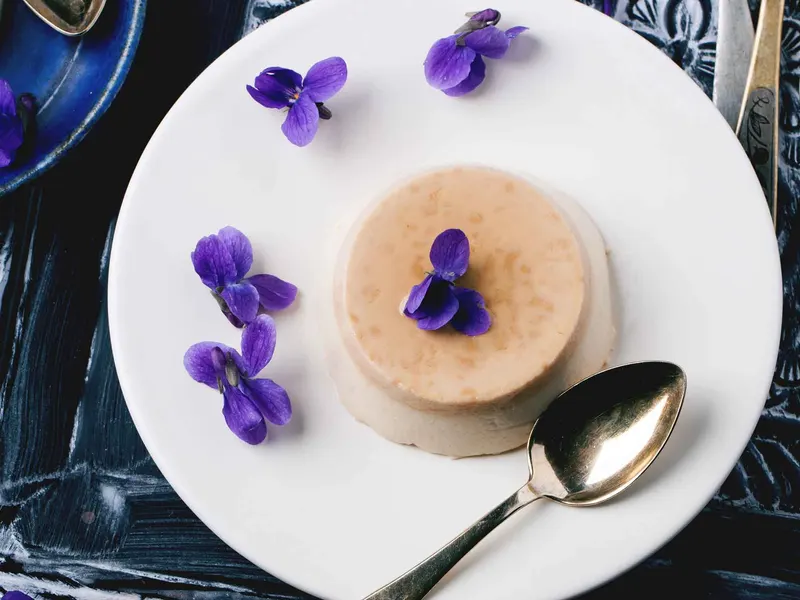 Salmiakki pannacotta