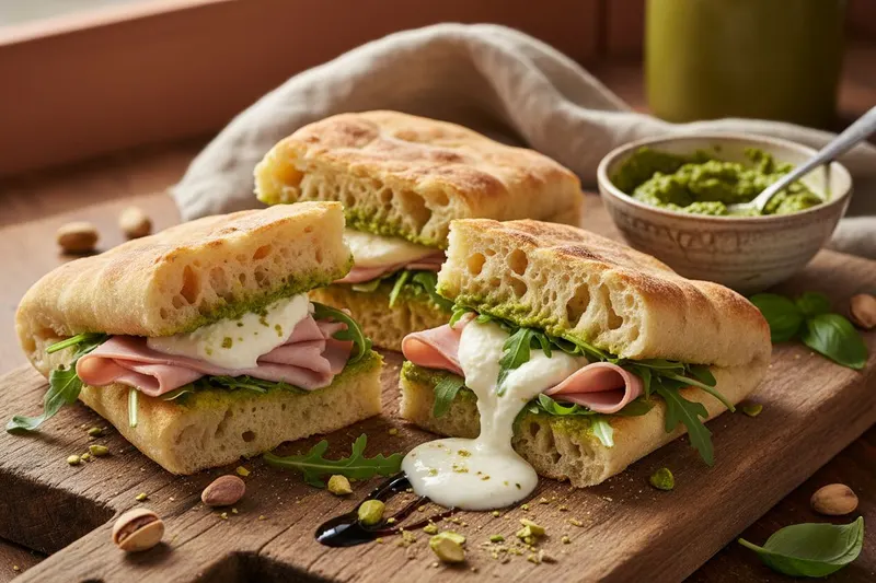 Schiacciata – italialainen täytetty leipä