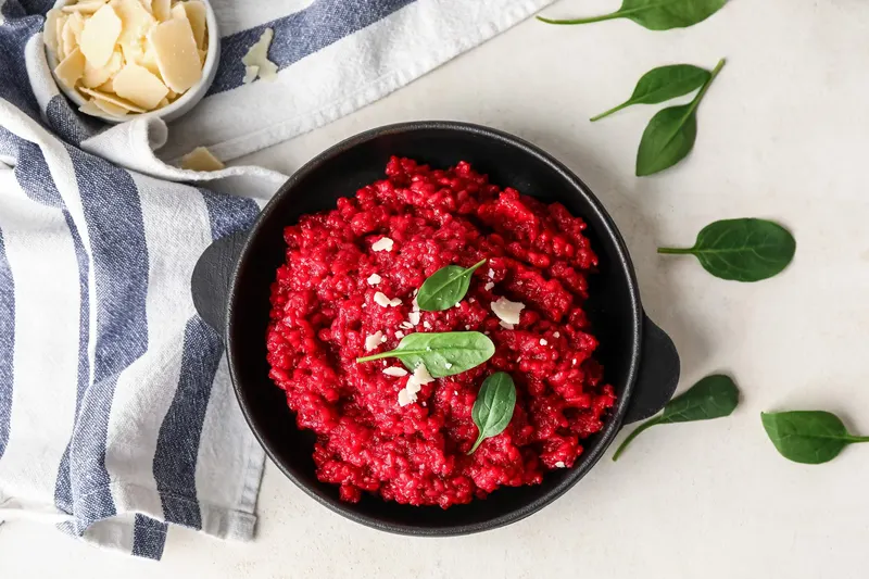 Punajuuririsotto