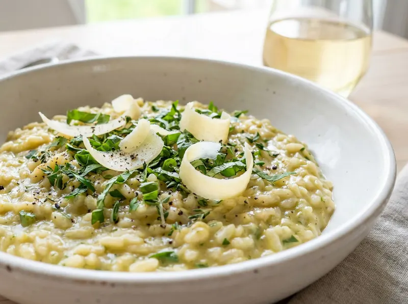 Italialainen yrttirisotto